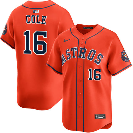 Zach Cole Houston Astros 2026 Alternate Limited Jersey - Orange