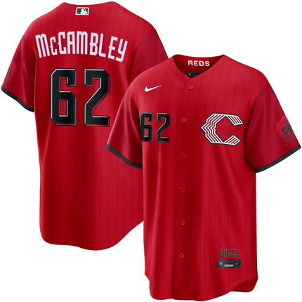 Zach McCambley Cincinnati Reds 2026 City Connect Limited Jersey - Red