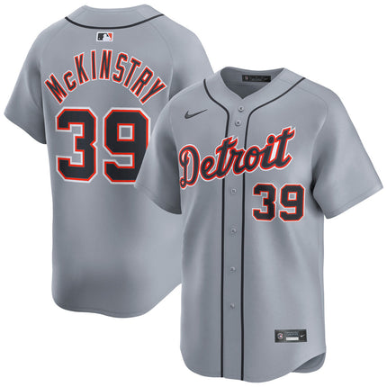 Zach McKinstry Detroit Tigers 2026 Road Limited Jersey - Grey