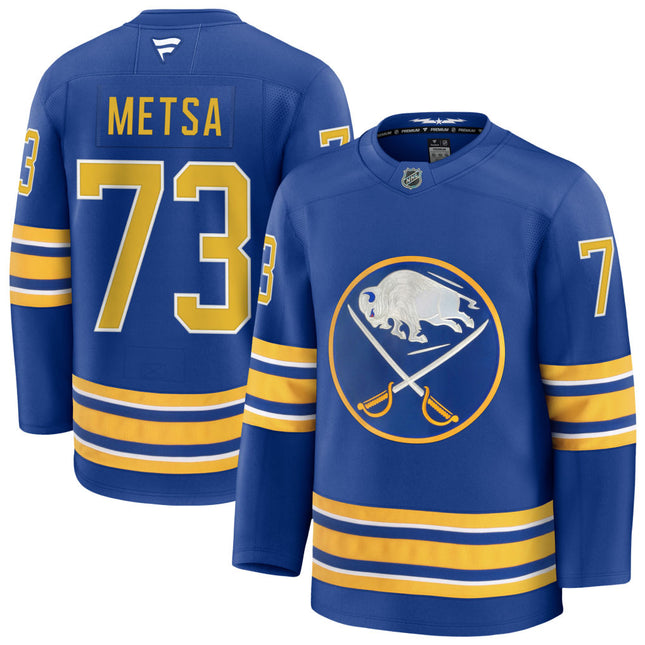 Zach Metsa Buffalo Sabres 2026 Home Premium Jersey - Royal