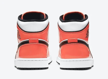 Men's Nike Air Jordan 1 Mid  SE Turf Orange Shoes