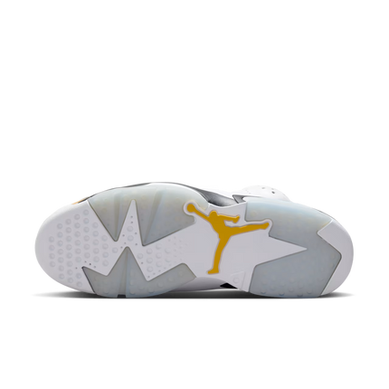 Men's Nike Air Jordan 6 Yellow Ochre Shoes