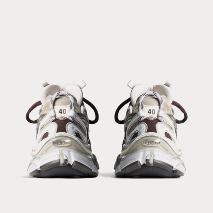 Men's Balenciaga - Runner 2.0 Mesh & Polyurethane Beige Low Top Sneakers