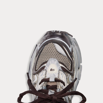 Men's Balenciaga - Runner 2.0 Mesh & Polyurethane Beige Low Top Sneakers
