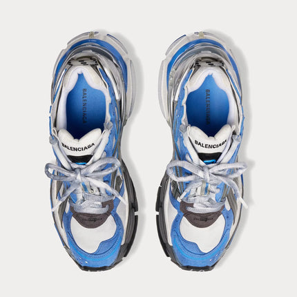 Men's Balenciaga Runner Trainers Blue Shoes