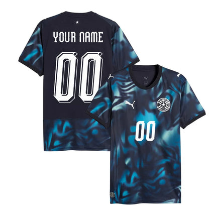 Custom Name Paraguay National Team 2026 World Cup Away Jersey - Navy