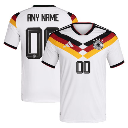 Custom Name Germany National Team World Cup 2026 World Cup Home Jersey - White