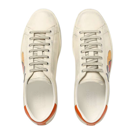 Men's Gucci x Disney Ace Low Mickey Mouse Ivory Sneakers