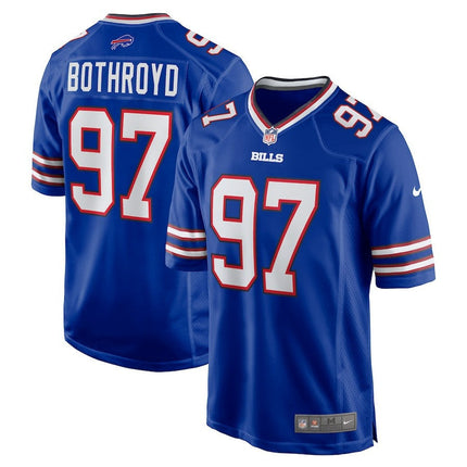 Rondell Bothroyd Buffalo Bills 2024-2025 Royal Game Jersey
