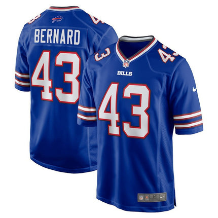 Terrel Bernard Buffalo Bills 2024-2025 Royal Game Jersey