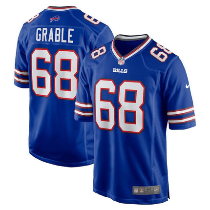 Tylan Grable Buffalo Bills 2024-2025 Royal Game Jersey