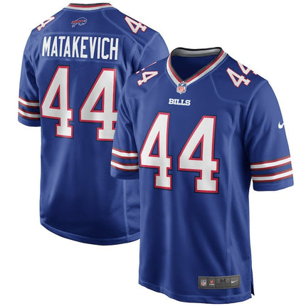 Tyler Matakevich Buffalo Bills 2024-2025 Royal Game Jersey