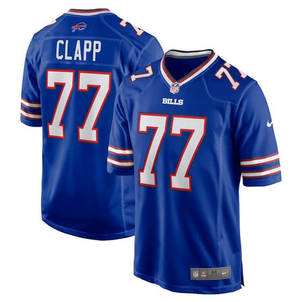Will Clapp Buffalo Bills 2024-2025 Royal Game Jersey