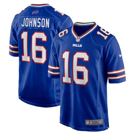 Xavier Johnson Buffalo Bills 2024-2025 Royal Game Jersey