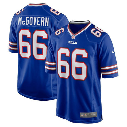 Connor McGovern Buffalo Bills 2024-2025 Royal Game Jersey
