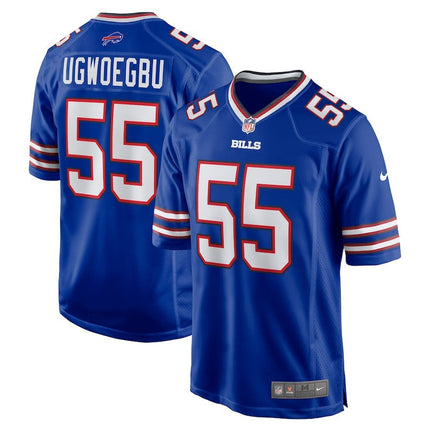 David Ugwoegbu Buffalo Bills 2024-2025 Royal Game Jersey
