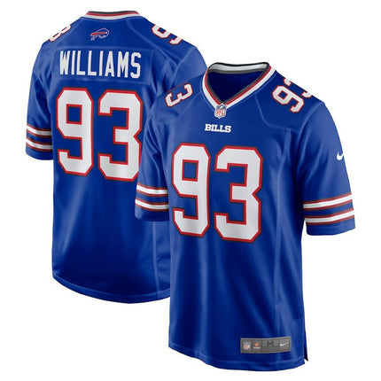 DeShawn Williams Buffalo Bills 2024-2025 Royal Game Jersey