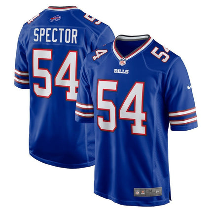 Baylon Spector Buffalo Bills 2024-2025 Royal Game Jersey