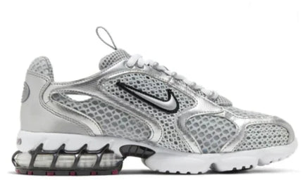 Men's Nike Air Zoom Spiridon Caged 2 Metallic Silver Shoes