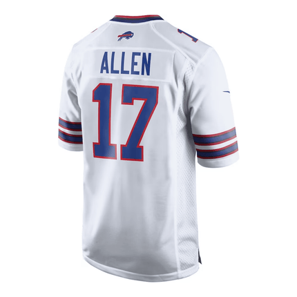 Josh Allen Buffalo Bills 2025 Pro Bowl Patch Game Men Jersey - White