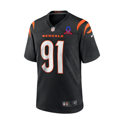 Trey Hendrickson Cincinnati Bengals 2025 Pro Bowl Patch Game Men Jersey - Black
