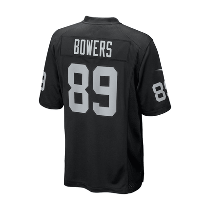 Brock Bowers Las Vegas Raiders 2025 Pro Bowl Patch Game Men Jersey - Black