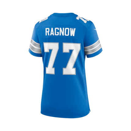 Frank Ragnow Detroit Lions 2025 Pro Bowl Patch Game Jersey - Blue