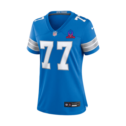 Frank Ragnow Detroit Lions 2025 Pro Bowl Patch Game Jersey - Blue