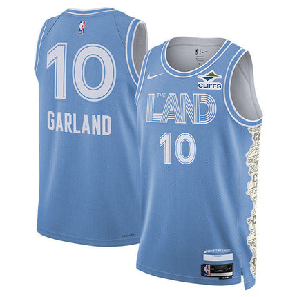 Darius Garland Cleveland Cavaliers 2024-2025 City Edition Fan Support Team Blue Jersey