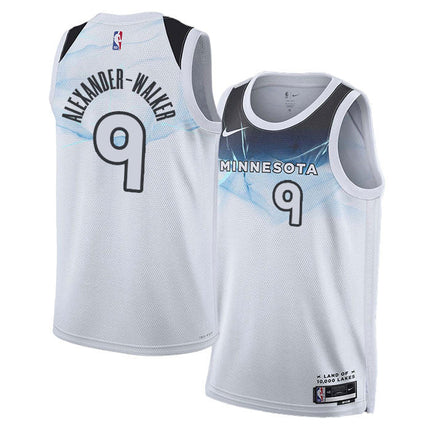 Nickeil Alexander-Walker Minnesota Timberwolves 2024-2025 City Edition Fan Support Team Jersey