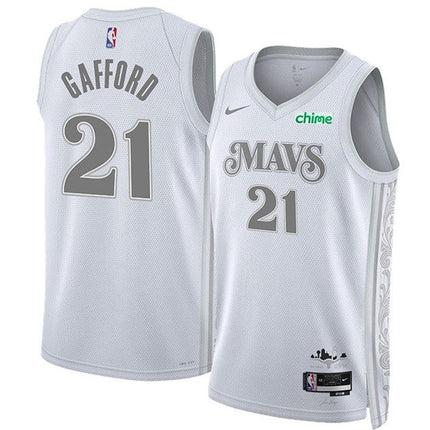 Daniel Gafford Dallas Mavericks 2024-2025 City Edition Fan Support Team Jersey