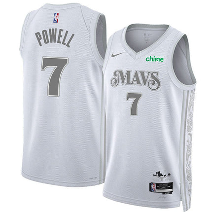 Dwight Powell Dallas Mavericks 2024-2025 City Edition Fan Support Team Jersey