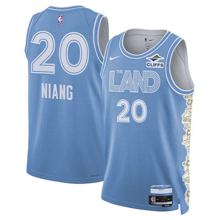 Georges Niang Cleveland Cavaliers 2024-2025 City Edition Fan Support Team Blue Jersey