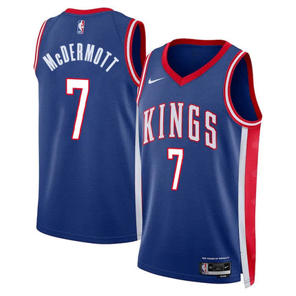 Doug McDermott Sacramento Kings 2024-2025 City Edition Fan Support Team Blue Jersey