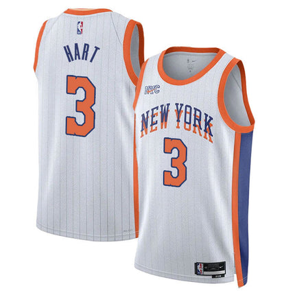 Josh Hart New York Knicks 2024-2025 City Edition Fan Support Team Jersey