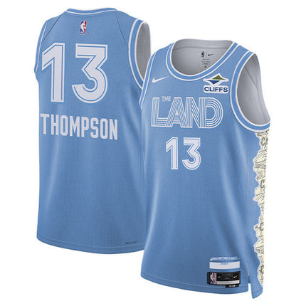 Tristan Thompson Cleveland Cavaliers 2024-2025 City Edition Fan Support Team Blue Jersey