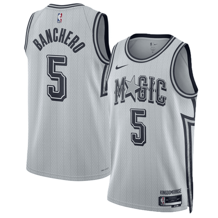 Paolo Banchero Orlando Magic 2024-2025 City Edition Fan Support Team Grey Jersey