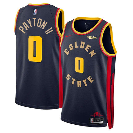 Gary Payton II Golden State Warriors 2024-2025 City Edition Fan Support Team Navy Jersey