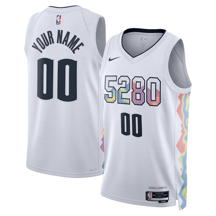Customize Denver Nuggets 2024-2025 City Edition Fan Support Team Jersey