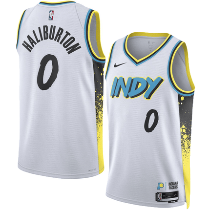 Tyrese Haliburton Indiana Pacers 2024-2025 City Edition Fan Support Team Jersey