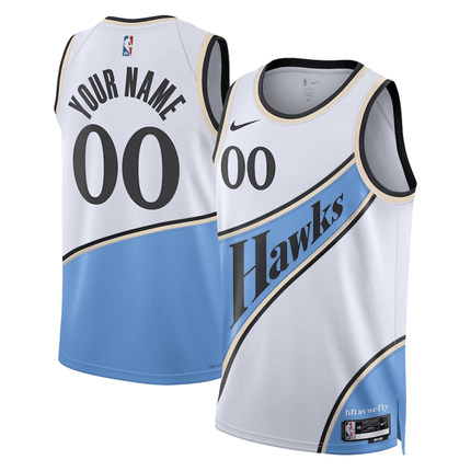 Customize Atlanta Hawks 2024-2025 City Edition Fan Support Team Jersey