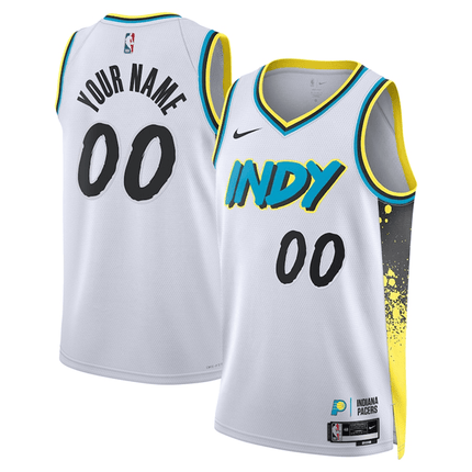 Customize Indiana Pacers 2024-2025 City Edition Fan Support Team Jersey