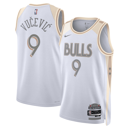 Nikola Vucevic Chicago Bulls 2024-2025 City Edition Fan Support Team Jersey