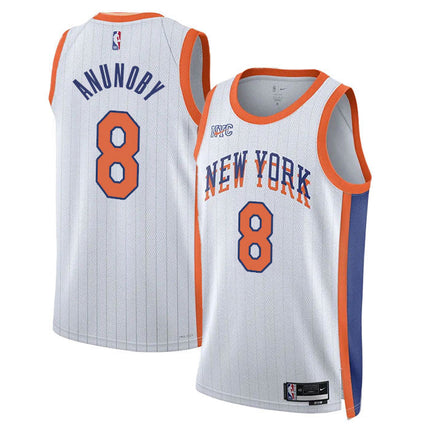 OG Anunoby New York Knicks 2024-2025 City Edition Fan Support Team Jersey