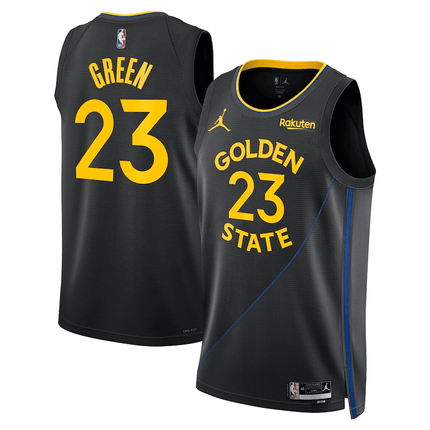 Draymond Green Golden State Warriors 2024-2025 Statement Edition Swingman Player Black Jersey