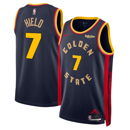 Buddy Hield Golden State Warriors 2024-2025 City Edition Swingman Player Navy Jersey
