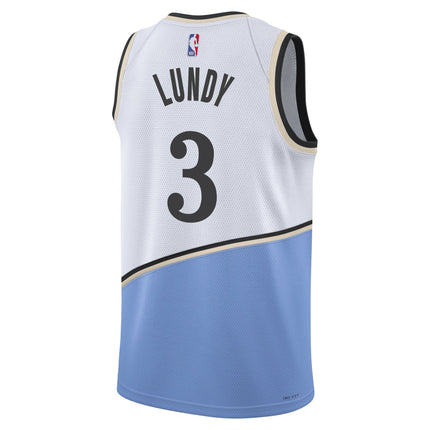 Seth Lundy Atlanta Hawks 2024-2025 City Jersey - White