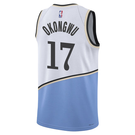 Onyeka Okongwu Atlanta Hawks 2024-2025 City Jersey - White