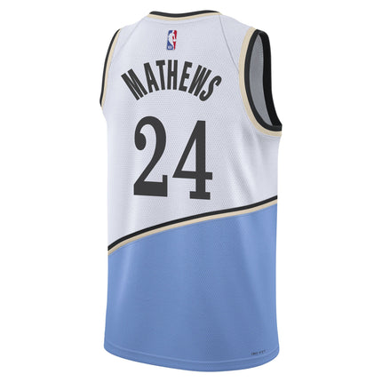 Garrison Mathews Atlanta Hawks 2024-2025 City Jersey - White