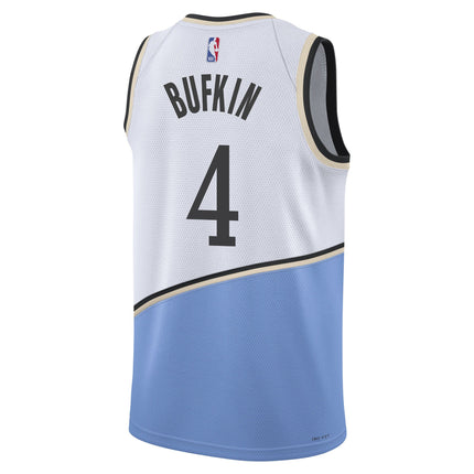 Kobe Bufkin Atlanta Hawks 2024-2025 City Jersey - White